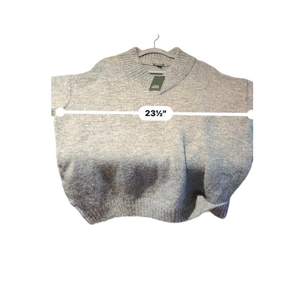 Wild Fable Women’s Gray Sweater Size Large Wool Blend Logan Look NWT Cozy Warm - Picture 8 of 10